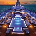 Oceania Cruises - Upper Deck Pool Area